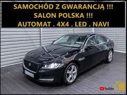 Czarny (metalik) Używany 2020 Jaguar XF Sedan/Limuzyna | 95 555 zł