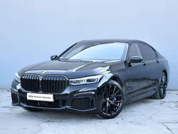 Black sapphire metallic metalizowany Używany 2020 BMW 750L Comfort Edition Sedan/Limuzyna | 289 900 zł