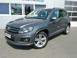 Szary Używany 2016 VW Tiguan R-line SUV | 51 900 zł (Dobra cena)