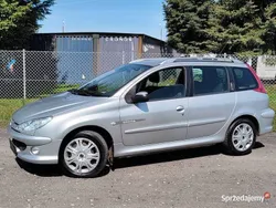 Srebrny Używany 2005 Peugeot 206 Kombi | 5900 zł (Uczciwa cena)