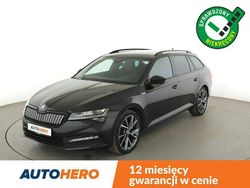 Czarny Używany 2020 Skoda Superb Kombi | 89 200 zł