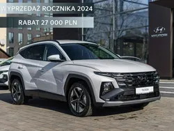Biały (metalik) Nowe 2024 Hyundai Tucson SUV | 141 500 zł (Uczciwa cena)