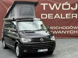 Bordowy (metalik) Używany 2014 VW Multivan Minivan | 129 900 zł