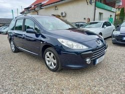 Niebieski Używany 2008 Peugeot 307 Kombi | 16 900 zł
