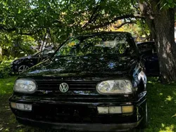 Czarny Używany 1997 VW Golf Cabriolet Kabriolet | 7500 zł