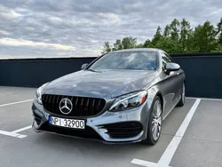 Szary Używany 2017 Mercedes C300 AMG Coupe | 110 000 zł