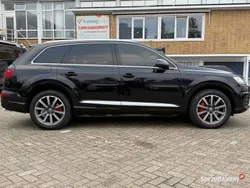 Czarny Używany 2017 Audi Q7 SUV | 138 000 zł (Uczciwa cena)