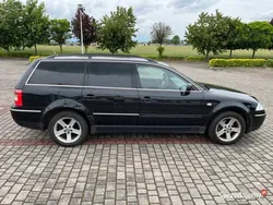 Czarny Używany 2002 VW Passat Kombi | 7000 zł (Uczciwa cena)