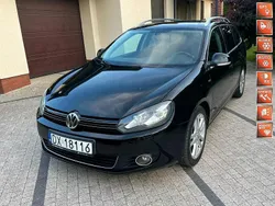 Czarny Używany 2010 VW Golf VI Exclusive Kombi | 19 900 zł (Drogi)