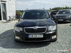 Czarny (metalik) Używany 2013 Skoda Superb Exclusive Kombi | 47 900 zł (Dobra cena)
