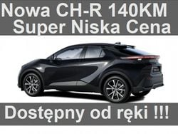 Czarny (metalik) Nowe 2024 Toyota C-HR Style SUV | 141 900 zł (Dość drogi)