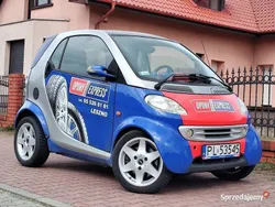 Niebieski Używany 2000 Smart ForTwo Coupé Pulse Coupe | 6900 zł