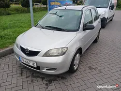 Srebrny Używany 2003 Mazda 2 Hatchback | 3900 zł