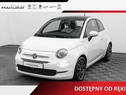 Biały (metalik) Używany 2021 Fiat 500 Hatchback | 47 810 zł (Uczciwa cena)