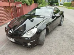 Czarny Używany 2007 Mercedes SLK200 Kabriolet | 28 000 zł