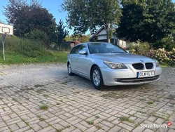 Srebrny Używany 2007 BMW 520 Kombi | 13 900 zł (Dobra cena)
