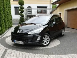 Czarny Używany 2010 Peugeot 308 Kombi | 16 900 zł