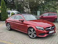 Bordowy Używany 2016 Mercedes C300 Coupe | 72 900 zł