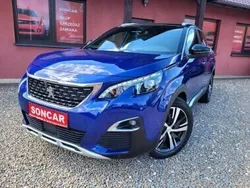 Niebieski Używany 2018 Peugeot 3008 GT-line SUV | 72 900 zł (Uczciwa cena)