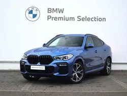 Riverside blue metallic metalizowany Używany 2019 BMW X6 Shadowline SUV | 269 900 zł