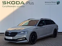 Szary Używany 2021 Skoda Superb Kombi | 139 990 zł