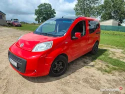 Czerwony Używany 2011 Fiat Qubo Trekking Minivan | 15 500 zł