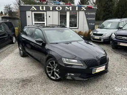 Czarny Używany 2017 Skoda Superb SportLine Kombi | 59 900 zł (Dobra cena)