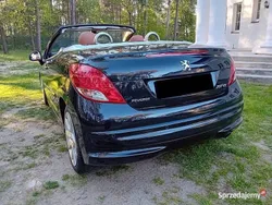 Czarny Używany 2010 Peugeot 207 CC Kabriolet | 18 600 zł (Dość drogi)