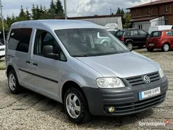 Srebrny Używany 2009 VW Caddy Life Minivan | 21 900 zł (Dobra cena)