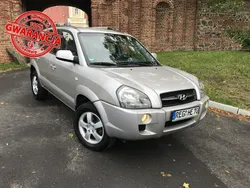 Srebrny (metalik) Używany 2004 Hyundai Tucson SUV | 15 999 zł