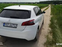 Biały Używany 2018 Peugeot 308 Hatchback | 41 900 zł (Uczciwa cena)