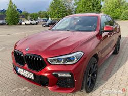 Czerwony Używany 2020 BMW X6 SUV | 269 000 zł (Uczciwa cena)