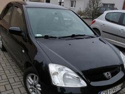 Czarny Używany 2003 Honda Civic Hatchback | 7900 zł