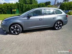 Szary Używany 2015 Seat Leon Kombi | 33 900 zł (Dość drogi)