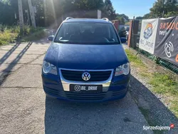 Niebieski Używany 2007 VW Touran Minivan | 10 900 zł (Dobra cena)