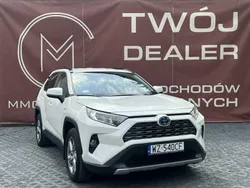 Biały Używany 2020 Toyota RAV4 Hybrid SUV | 112 800 zł (Uczciwa cena)
