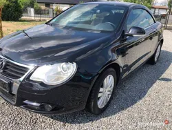 Czarny Używany 2006 VW Eos Kabriolet | 13 000 zł