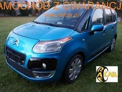 Niebieski Używany 2009 Citroën C3 Picasso Minivan | 17 999 zł