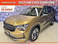 Złoty Nowe 2025 Skoda Kodiaq SportLine SUV | 217 410 zł (Uczciwa cena)
