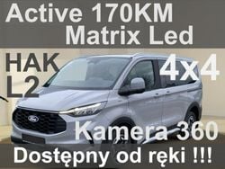 Szary Nowe 2025 Ford Tourneo Custom Active Minivan | 284 253 zł (Dobra cena)