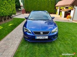 Niebieski Używany 2018 Seat Leon Kombi | 48 900 zł (Dość drogi)