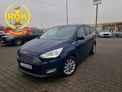 Niebieski (metalik) Używany 2018 Ford Grand C-Max Minivan | 52 900 zł