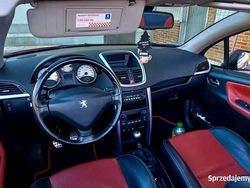 Bordowy Używany 2007 Peugeot 207 CC Kabriolet | 13 500 zł (Uczciwa cena)