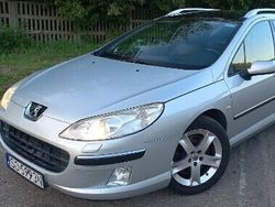 Srebrny Używany 2005 Peugeot 407 Kombi | 8900 zł