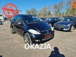 Czarny Używany 2004 Mercedes A150 Hatchback | 12 490 zł