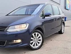 Granatowy Używany 2010 VW Sharan Minivan | 39 800 zł (Uczciwa cena)