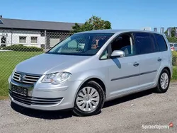 Czarny Używany 2008 VW Touran Minivan | 17 900 zł (Uczciwa cena)
