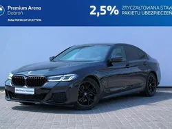 Czarny (metalik) Używany 2021 BMW 520 Sedan/Limuzyna | 164 900 zł (Drogi)