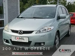 Srebrny (metalik) Używany 2006 Mazda 5 Minivan | 9900 zł (Drogi)