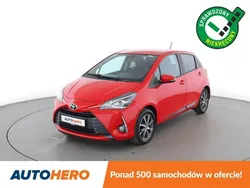Czerwony (metalik) Używany 2019 Toyota Yaris Hatchback | 46 700 zł (Uczciwa cena)